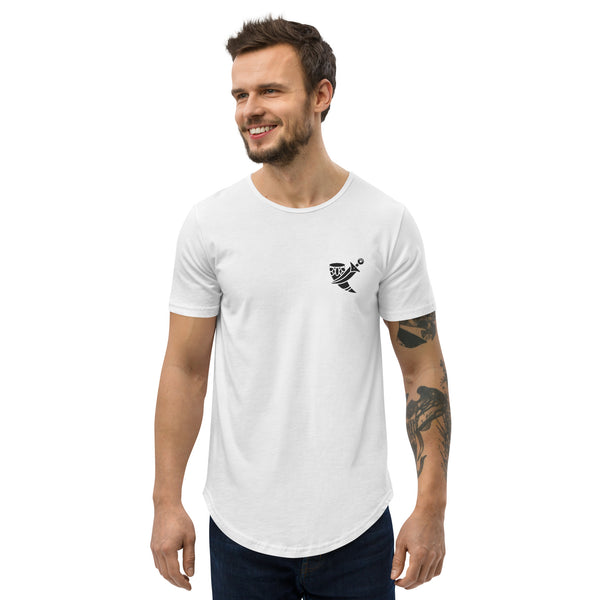Thehormez Curved Hem T-Shirt
